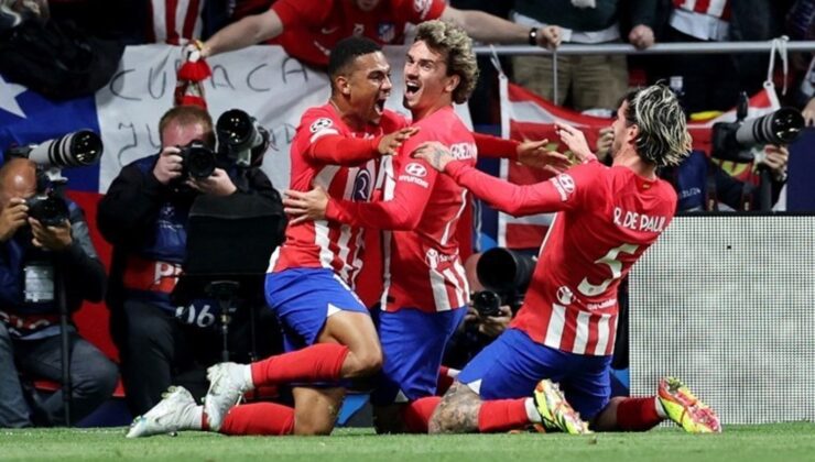 Nefes kesen mücadelede kazanan Atletico Madrid